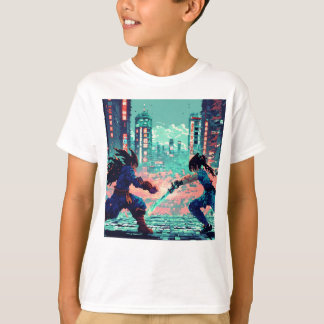 "Epic Battle: Gojo vs. Sukuna - Kinderen T-shirt D