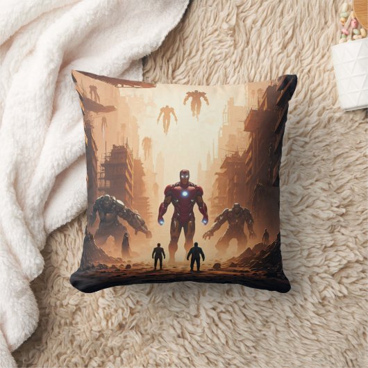 Epic Battle Sierkussen: Heroes vs. Machines (en) O Kussen (Deken)