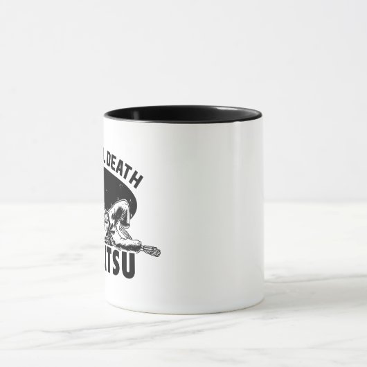 Epic Bjj Coffee Mok Grim Reaper Jiu-jitsu Armbar (Midden)