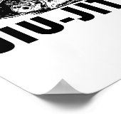 Epic Bjj Grim Reaper Jiu-jitsu Armbar poster (Hoek)