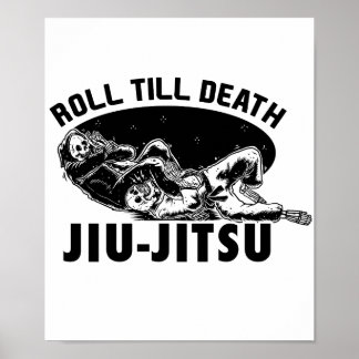Epic Bjj Grim Reaper Jiu-jitsu Armbar poster