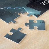 Epic Black Knight & Stallion Art Puzzel Collectie (Zijkant)