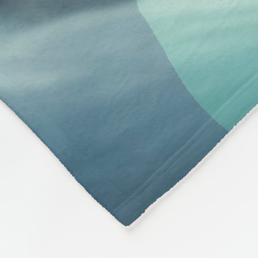 Epic Blue Storm Dragon Fleece Deken (Hoek)