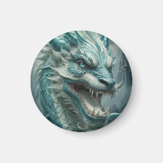 Epic Blue Storm Dragon Magneet