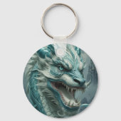 Epic Blue Storm Dragon Sleutelhanger (Achterkant)