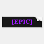 [EPIC] BUMPERSTICKER (Voorkant)
