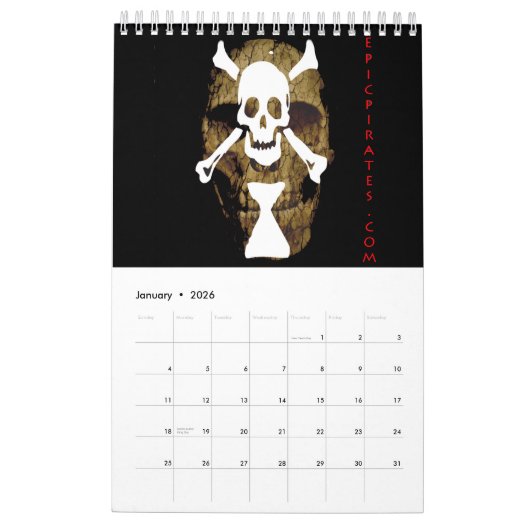 EPIC CALENDAR 09" KALENDER (Jan 2026)