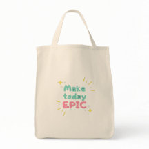 EPIC Canvas Tote – Eco Friendly Shopper Bag