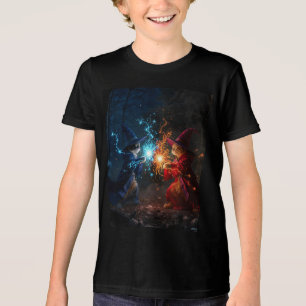 Epic Cat Duel Grappig Overhemd Tri-Blend Shirt