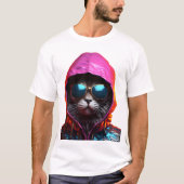 Epic Cat met zonnebril Shirt (Voorkant)
