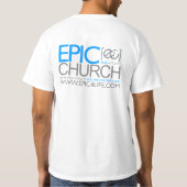 Epic Church Back of Shirt (Achterkant)