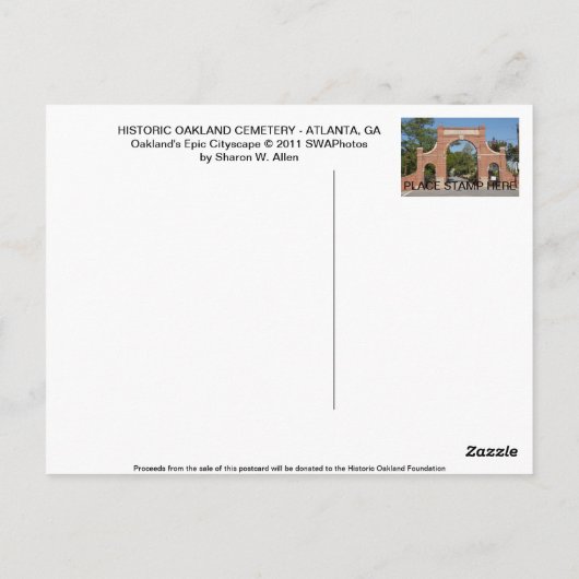 Epic Cityscape - Briefkaart (Achterkant)