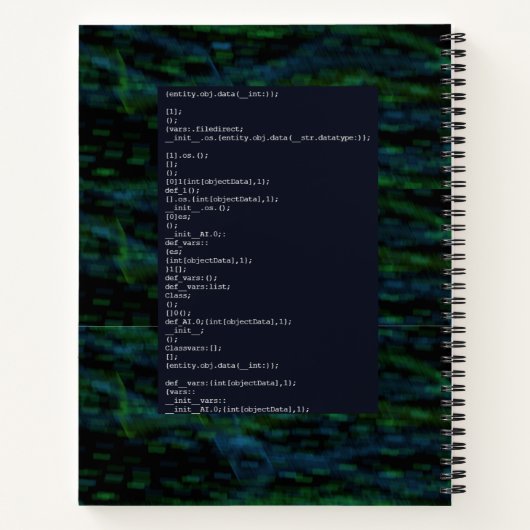 EPIC CODER! (spiralen notitieboek) Notitieboek (Achterkant)