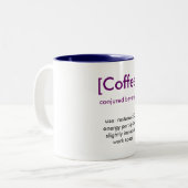 Epic Coffee-Mok Tweekleurige Koffiemok (Voorkant links)