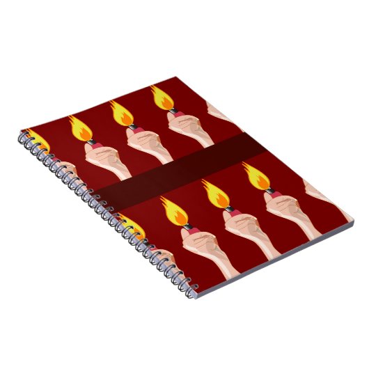 Epic Concerters Music Pattern Fun Time Notitieboek (Rechterzijde)