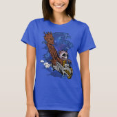 Epic Cosmic Adventure – Galactic Warrior and Rebel T-shirt (Voorkant)