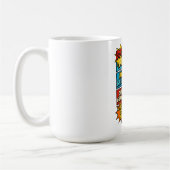 Epic Custom Dad→Opa→Opa-Opa Comic Gift Koffiemok (Links)