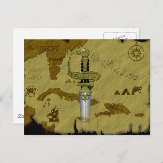 Epic Cutlass Briefkaart (Voorkant / Achterkant)