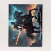 Epic Dark Knight & Stallion Art Puzzel Collectie (Verticaal)