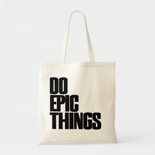 Epic Dingen Tote Bag (Voorkant)