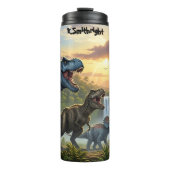 Epic Dinosaur Valley Waterfall Sunset Thermosbeker