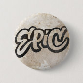 Epic Distress Graffiti Street Ronde Button 5,7 Cm (Voorkant)