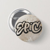 Epic Distress Graffiti Street Ronde Button 5,7 Cm (Voorkant /achterkant)