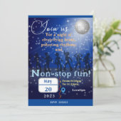 Epic DJ Party Get-Together! Kaart (Staand voorkant)