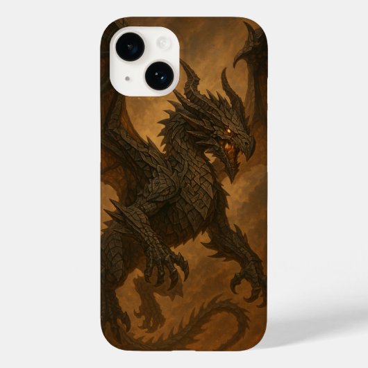 Epic Dragon Fantasy Telefoonhoesje – Mythisch ontw Case-Mate iPhone Case (Achterkant)