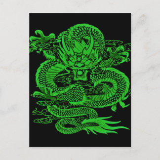 Epic Dragon Green Briefkaart
