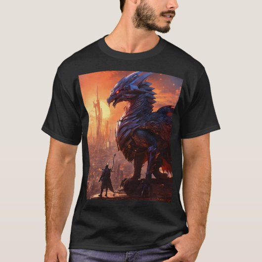 Epic Dragon Threads: Draag het Legend T-Shirt (Voorkant)