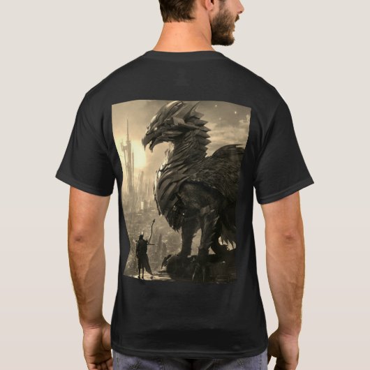 Epic Dragon Threads: Draag het Legend T-Shirt (Achterkant)