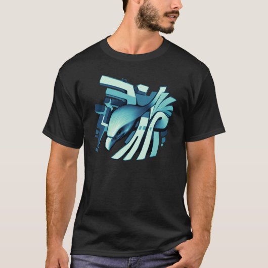 Epic Eagle Design #2 T-shirt (Voorkant)