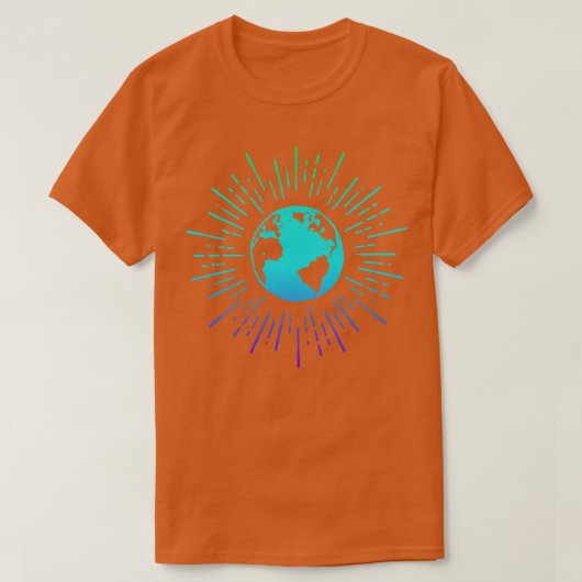 Epic Earth Drawing T-shirt (Design voorkant)