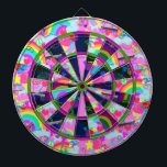 Epic Eighties Explosion Dartbord<br><div class="desc">Dit gekke, coole en wackige, extreme dartboard is heet roze en zo'n 80's doet het zeker pijn. Haal vandaag nog een geweldige dartboard. Het is zo radicaal dat het totaal basaal is. Het zal geweldige lijken in je vrouwengrot.</div>