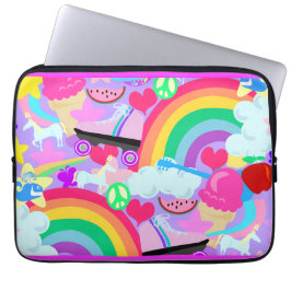Epic Eighties Explosion Laptop Sleeve