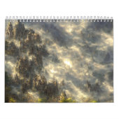 Epic eldin ring film landscape cyberpunk kalender (Hoes)