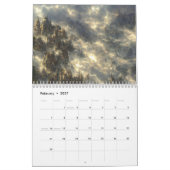Epic eldin ring film landscape cyberpunk kalender (Feb 2027)