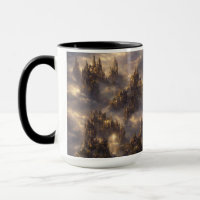 Epic eldin ring film landscape cyberpunk mok