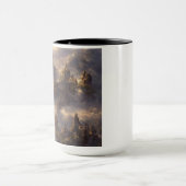 Epic eldin ring film landscape cyberpunk mok (Midden)