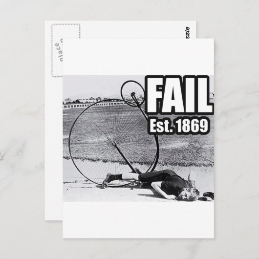 Epic faalt. briefkaart (Voorkant / Achterkant)