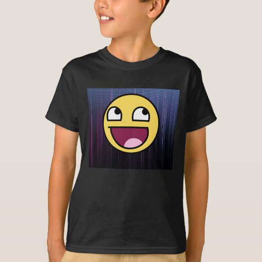 Epic face and back Patroon shirt (Voorkant)