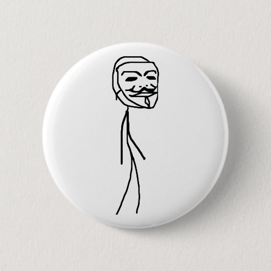 Epic Fail Guy Pinback Button (Voorkant)