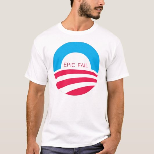 EPIC FAIL OBAMA T-SHIRT (Voorkant)