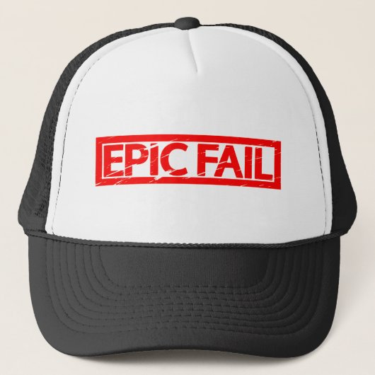 Epic Fail Stamp Trucker Pet (Voorkant)