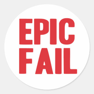 Epic Fail sticker