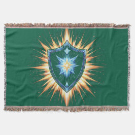 Epic Fantasy Shield with Radiant Energy Burst – Ma Deken