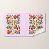 epic floral flower collectie print bad handdoek (Handdoek)