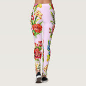 epic floral flower collectie print leggings (Achterkant)