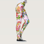 epic floral flower collectie print leggings (Rechts)